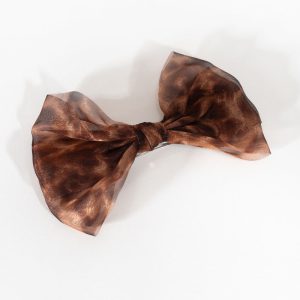 Printed Bow Hair Clip