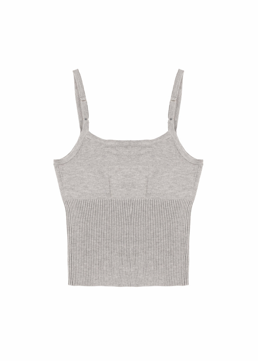 Ribbed Sweater-Knit Cami - Image 6