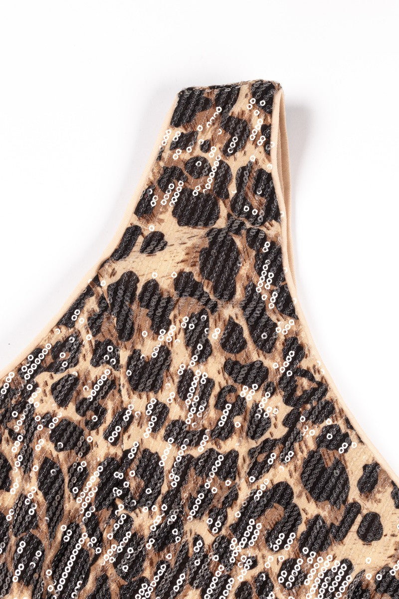 Sequin One-Shoulder Top - Image 3