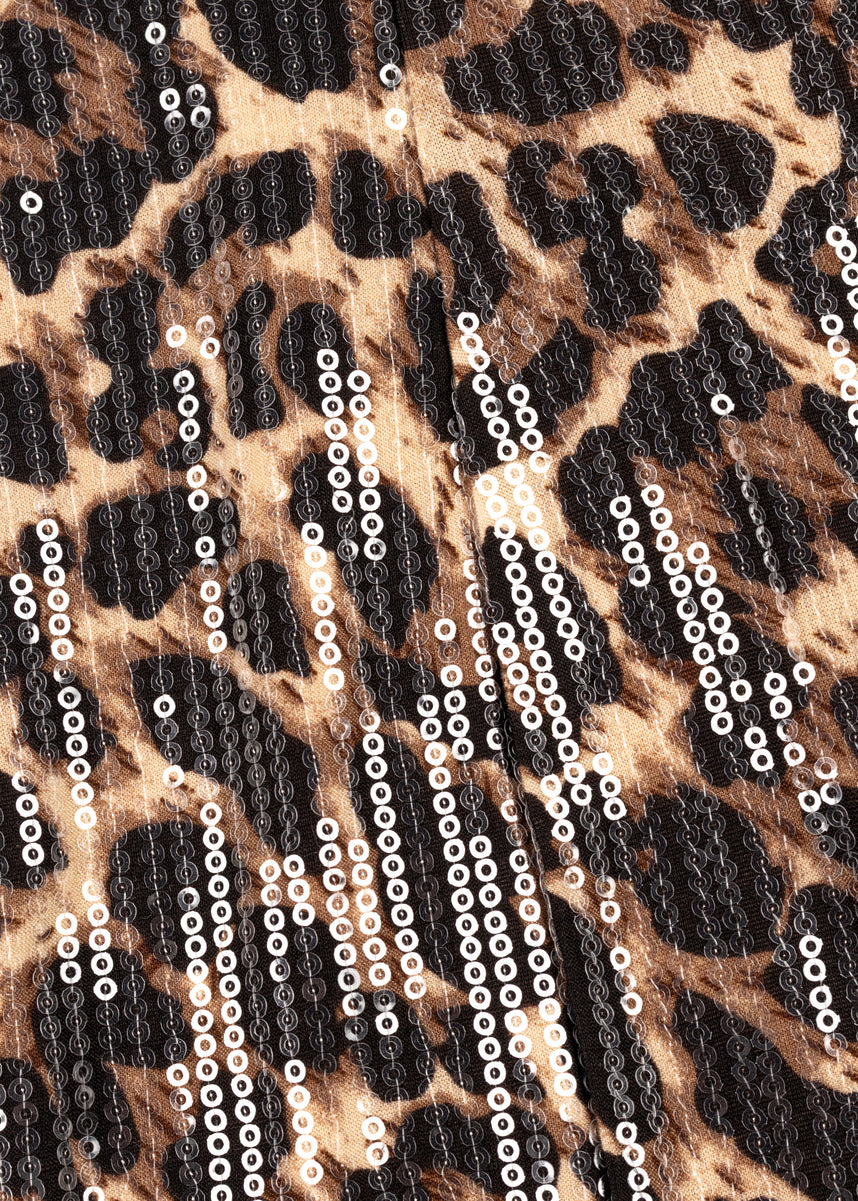 Sequin One-Shoulder Top - Image 5