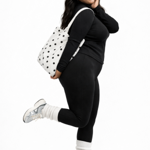 Plus Size Seamless Zip Front Jacket And Legging Set
