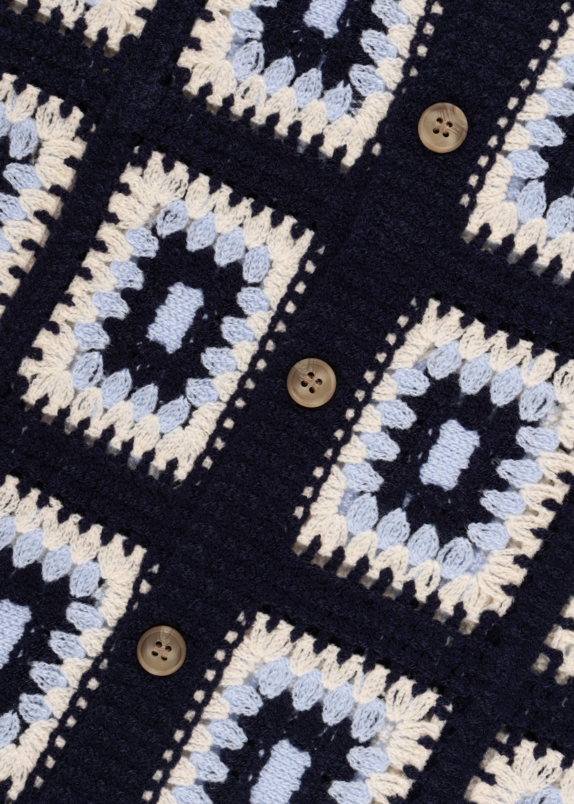 Crochet Button-Down Shirt - Image 6