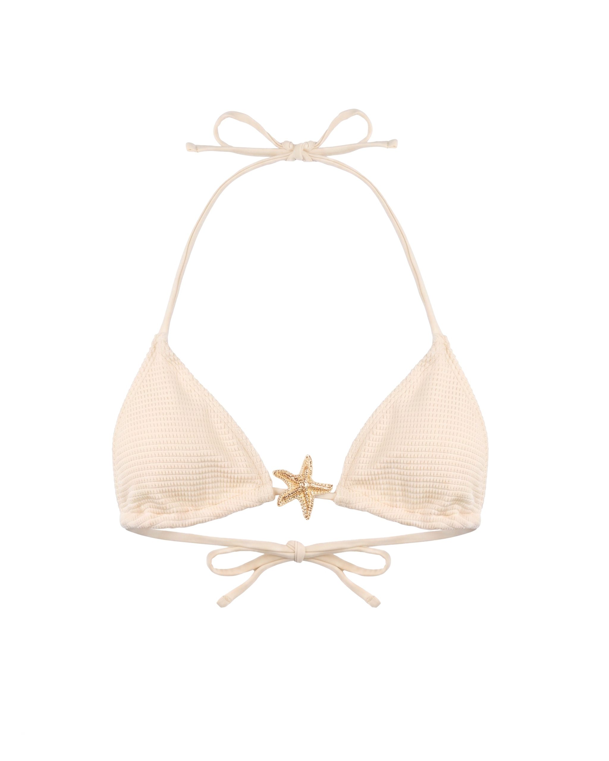 Triangle Bikini Swim Set With Coverup - Image 5