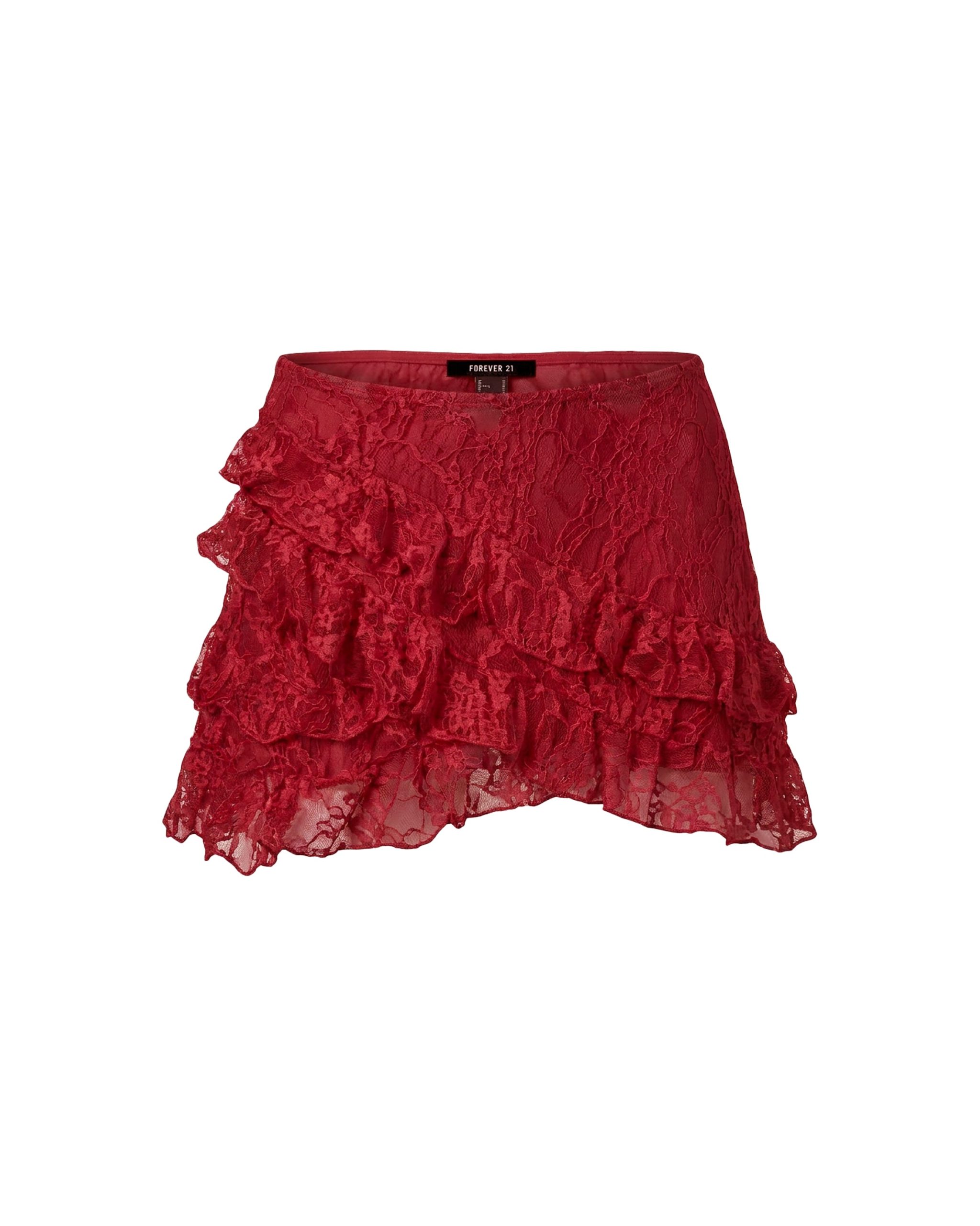 Triangle Bikini and Lace Skirt Set - Image 29