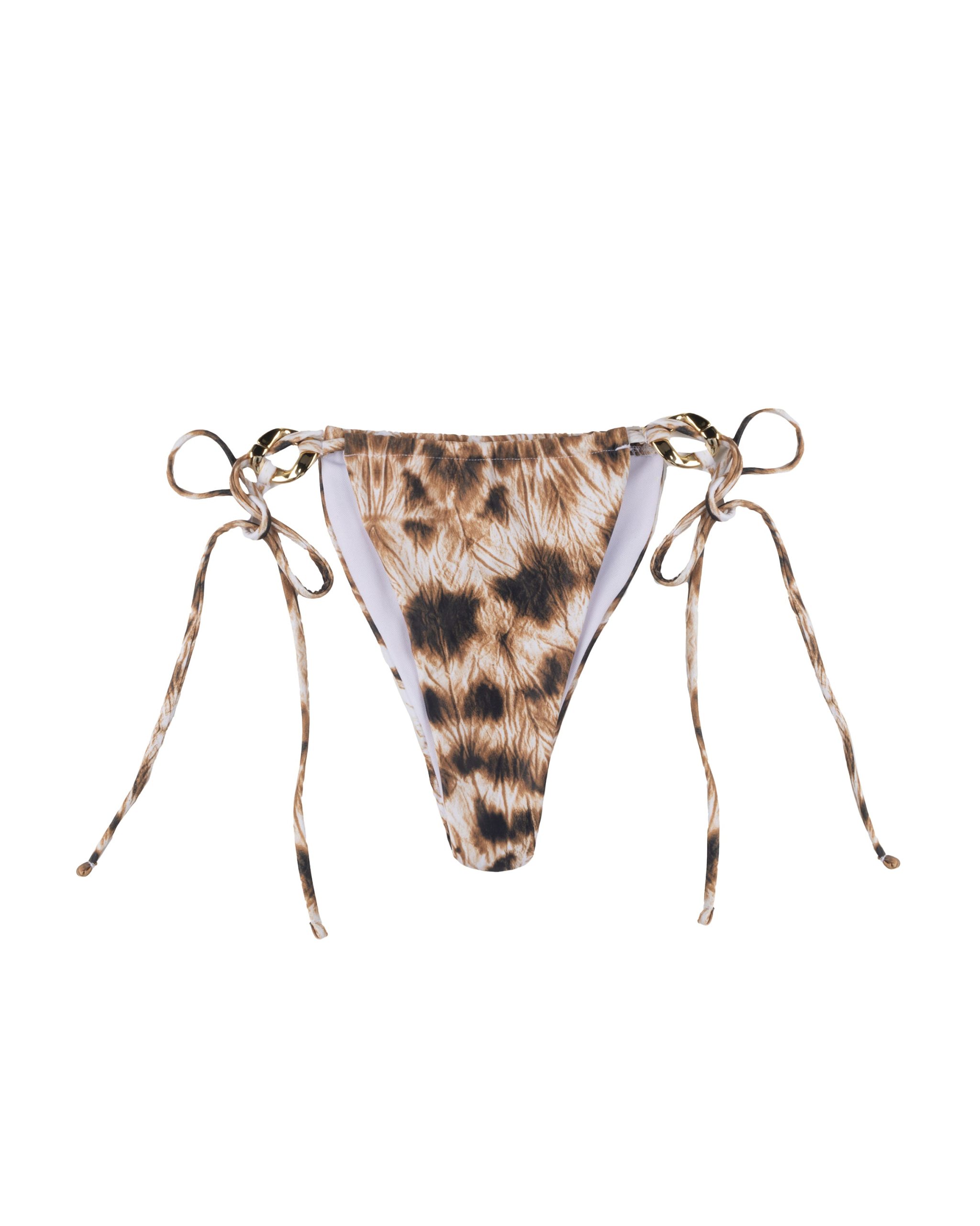 Printed Triangle Bikini and Cover Up Pant Set - Image 6