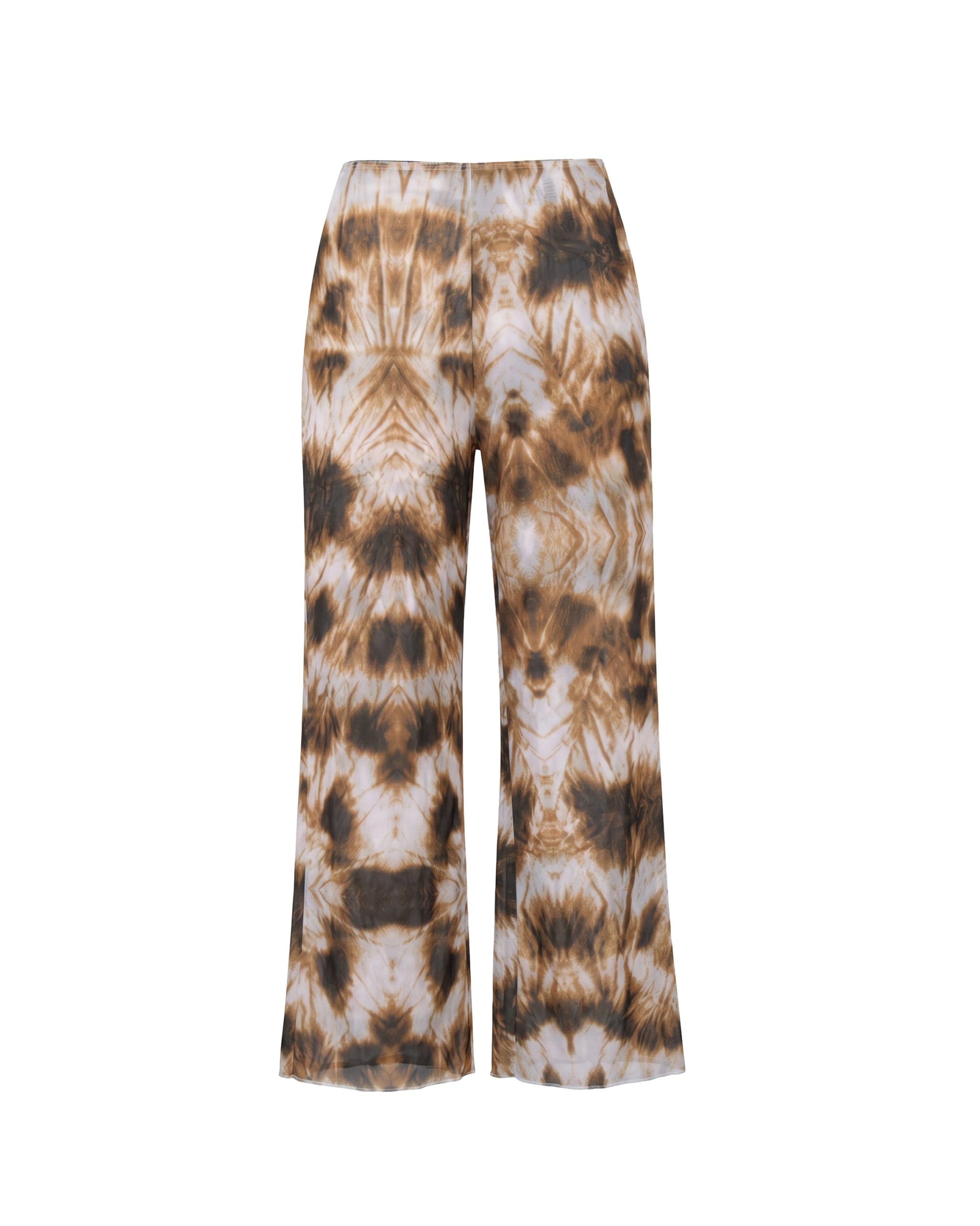Printed Triangle Bikini and Cover Up Pant Set - Image 7