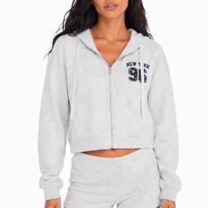 New York Graphic Zip-Up Hoodie
