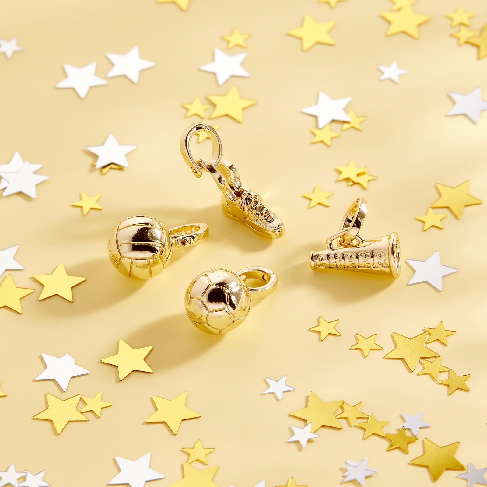 Harper Statement Volleyball Charm - Image 2