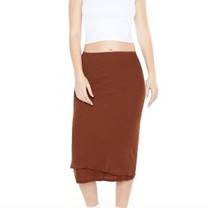 Chiffon Midi Skirt