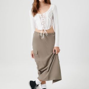Cargo Maxi Skirt