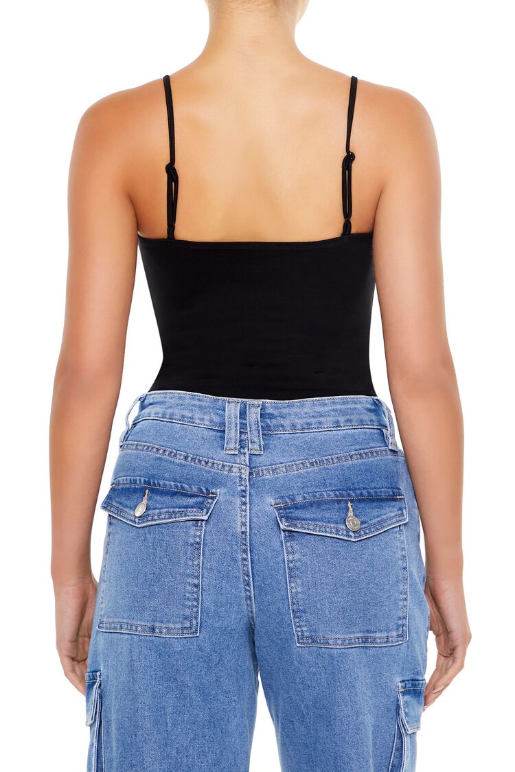 Ponte Knit Cami Bodysuit - Image 4