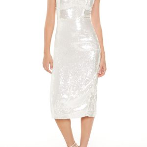 Sequin Bodycon Midi Tank Dress